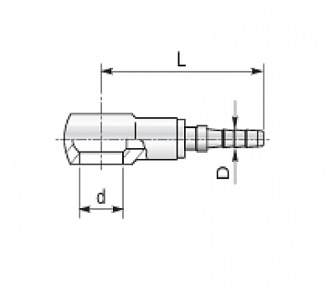 Фитинг Банджо М8/0 DN2
