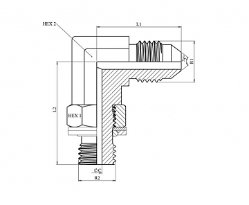 TN514-JIC 1.1/16"-М27х2