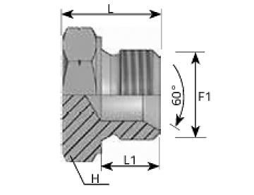 Заглушка DKM M26x1,5