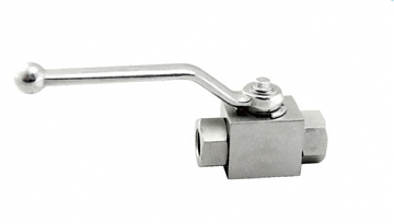 Кран шаровый двухходовой KHB-NPT1/4