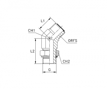 TN517-ORFS 1.3/16"-R1"
