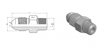 TN93-JIC 1.5/16"-R3/4"